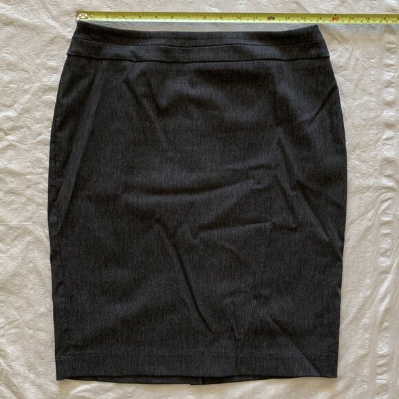 Vintage Women's Skirt by Jessica - Size 8 - Gray - Picture 6 of 10